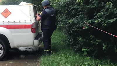 У Франківську знайшли артилерійський снаряд часів Другої світової У Франківську знайшли артилерійський снаряд часів Другої світової