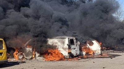 Обстріл, війна, пожежа, Дніпро