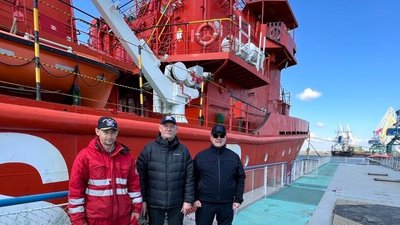 Рятувальне судно "Сапфір" повернули в Україну: його пришвартували в Ізмаїлі Рятувальне судно "Сапфір" повернули в Україну: його пришвартували в Ізмаїлі