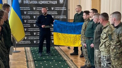 У Тернополі нагородили бійців Національної гвардії У Тернополі нагородили бійців Національної гвардії