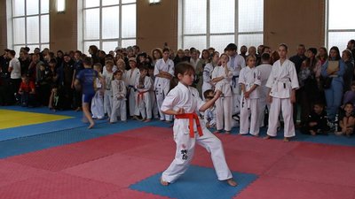 Козацький двобій: у Сумах 400 спортсменів змагалися у бойових мистецтвах Козацький двобій: у Сумах 400 спортсменів змагалися у бойових мистецтвах