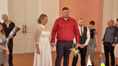 Наречені Олена та Віталій Семеренки Наречені Олена та Віталій Семеренки