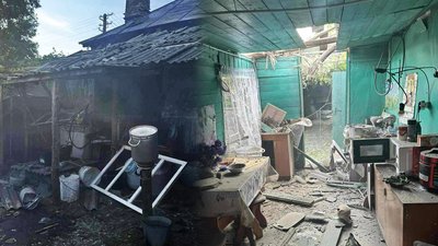 Атака на прикордоння: росіяни скинули вибухівку з дрона на будинок в селі Архипівка