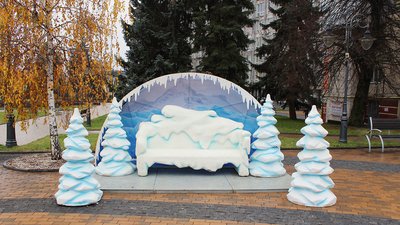 Свято наближається: як прикрасили Вінницю ФОТОРЕПОРТАЖ