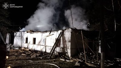 Росіяни атакували "Шахедами" територію навчального полігону ДСНС на Харківщині