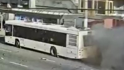 Запоріжжя, FPV-дрон, громадський автобус, громадський транспорт, атака РФ, поранені