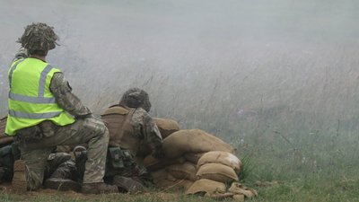 Новобранці Сил оборони України на навчаннях у Великій Британії, 5 червня 2023 рік