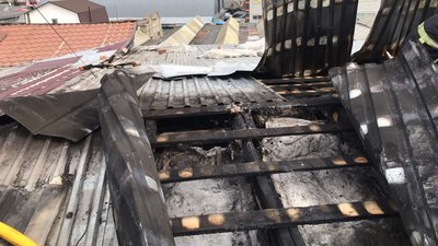 На Житомирщині загорівся двоповерховий магазин На Житомирщині загорівся двоповерховий магазин