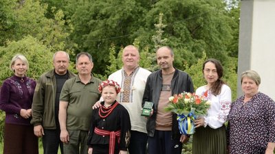 Нагородження Валентина Гавришенка