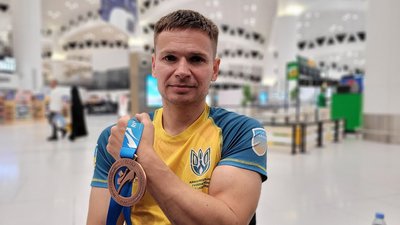 Сумчанин Микола Педоренко з медаллю Всесвітніх ігор