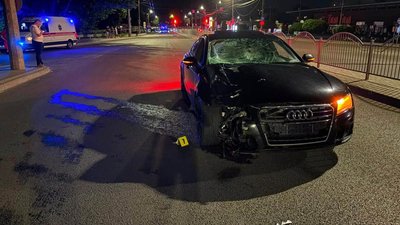 Аварія на проспекті Соборності у Луцьку