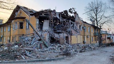 Наслідки обстрілу Миколаївки Донецької області