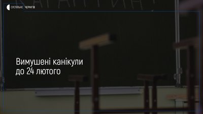 Вимушені канікули через ГРВІ у школах Чернігова подовжили до 24 лютого