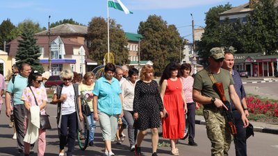 В Охтирці на Сумщині поховали воїна Бориса Добряка