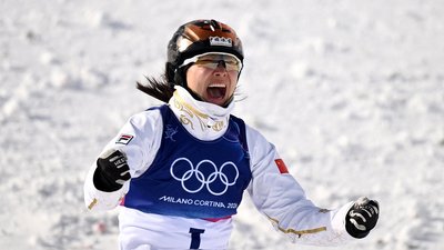 Сюй Ментао, олімпійська чемпіонка Ігор-2026 у лижній акробатиці