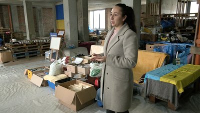 Робота волонтерського штабу на Волині: допомагають військовим і переселенцям Робота волонтерського штабу на Волині: допомагають військовим і переселенцям