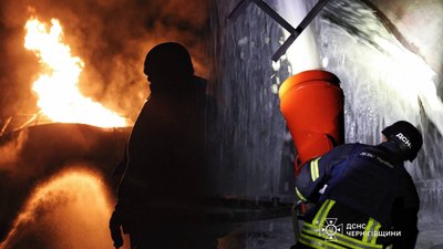 Атака безпілотників на Ніжин: поранені двоє рятувальників