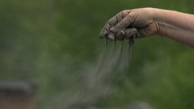 У Сумах дачі засипає золою з відстійника місцевої ТЕЦ