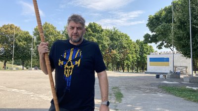 "Передали дух України": ветеран вивіз трембіту з-під обстрілів у Торецьку на Харківщину "Передали дух України": ветеран вивіз трембіту з-під обстрілів у Торецьку на Харківщину