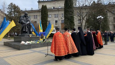 У Тернополі вшанували Тараса Шевченка з нагоди 209-ої річниці з дня його народження