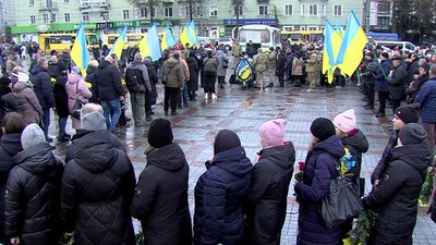 У Рівному попрощалися з 21-річним Дмитром Шкльодою У Рівному попрощалися з 21-річним Дмитром Шкльодою