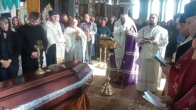Прощання з бійцем Ігорем Сенчаком Прощання з бійцем Ігорем Сенчаком