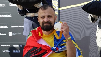 Володимир Гера на Іграх нескорених-2023, метання диска Володимир Гера на Іграх нескорених-2023, метання диска