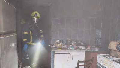 У Кременчуці на Полтавщині під час пожежі загинув чоловік