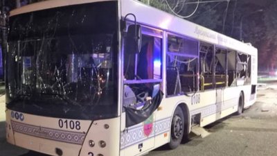 У Запоріжжі 21 липня через російський удар постраждав водій автобуса: подробиці