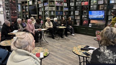 Підсумки проєкту "Бентежні вірші": як минула зустріч клубу "Мовосвіт" у Первомайську