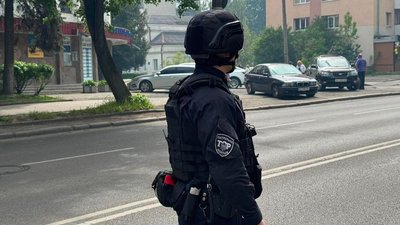Дим у Луцьку після атаки російських БпЛА, 13 травня 2026 року