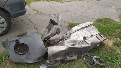 В Онуфріївській громаді на Кіровоградщині знайшли уламки ракети