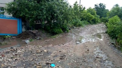На Вінниччині через негоду підтопило село На Вінниччині через негоду підтопило село