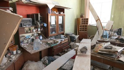 Оріхівський краєзнавчий музей після обстрілів армії РФ Оріхівський краєзнавчий музей після обстрілів армії РФ