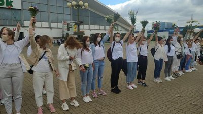 Акція солідарності у Мінську Акція солідарності у Мінську