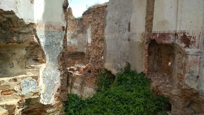 Палац перебуває в аварійному стані. Фото: Сергія Шпаковського Палац перебуває в аварійному стані. Фото: Сергія Шпаковського