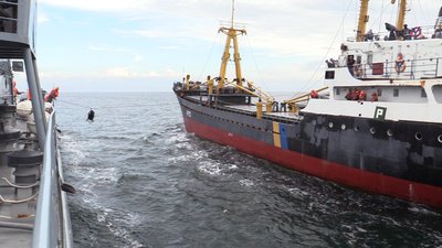 У Чорному морі відбулися навчання корабельно-десантної групи ВМС У Чорному морі відбулися навчання корабельно-десантної групи ВМС