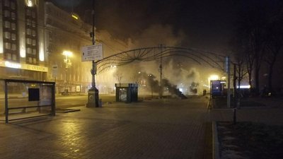 У центрі Києва 80 будинків лишилися без світла через підземну пожежу У центрі Києва 80 будинків лишилися без світла через підземну пожежу