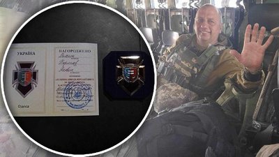 Оборонця із Вінниччини відзначили двома нагородами