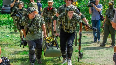 У Києві завершився пілотний п'ятиденний курс підготовки до Національного спротиву