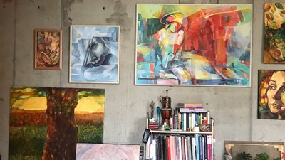 В Одесі художники продають картини аби допомогти хворим на COVID-19 В Одесі художники продають картини аби допомогти хворим на COVID-19
