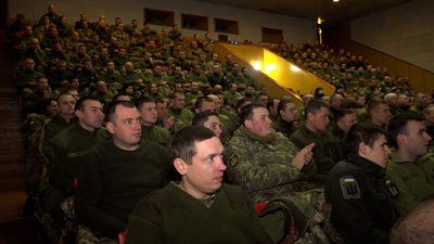 Понад півтори тисячі бійців першої танкової бригади повернулися додому з ротації Понад півтори тисячі бійців першої танкової бригади повернулися додому з ротації