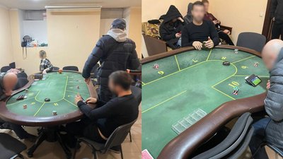 У центрі Ніжина поліція закрила підпільний гральний заклад