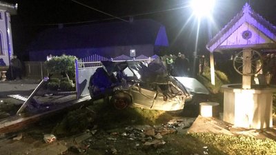 На Буковині перекинулася автівка – загинув 21-річний водій