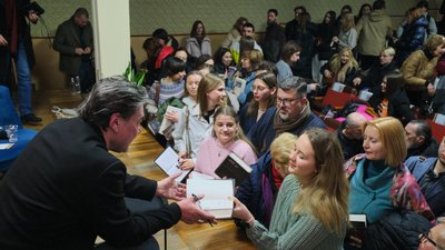 У Кропивницькому Андрухович читав уривки "з книги, яка, можливо, й не напишеться"