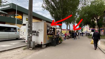 В Запоріжжі з'явилася петиція в якій пропонують прибрати кіоски на колесах