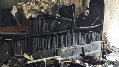 Знищенні книги в бібліотеці Сумського університету