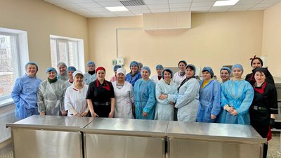 На Полтавщині навчають шкільних кухарів На Полтавщині навчають шкільних кухарів