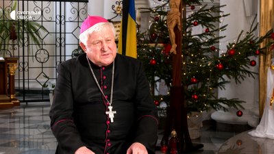 Про реакцію церкви на війну та Папу Римського: інтерв'ю з одеським католицьким єпископом Про реакцію церкви на війну та Папу Римського: інтерв'ю з одеським католицьким єпископом