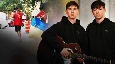 Петро та Павло Метеньки, музиканти-близнюки, Калуш, Франківщина